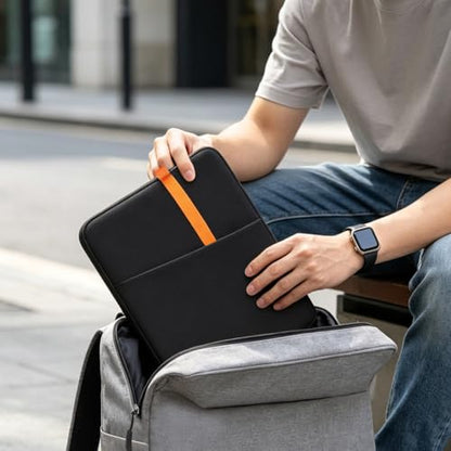 NIDOO Laptop Sleeve 10 inch Tablet Bag Carrying Case for 11 inch iPad 2025/11" iPad Air M4/ 11" iPad Pro M5 M4/ 11" Samsung Galaxy Tab S9 S8 / Lenovo Tab M11 Water Resistant Computer Pouch, Black - color: Black, size: 10-11 Inch