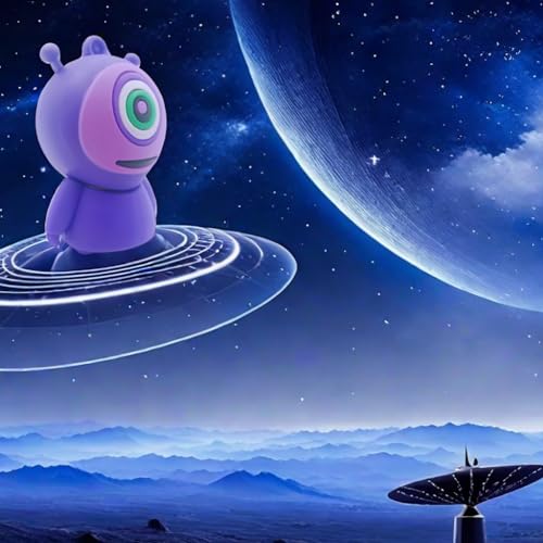 128GB USB 3.0 Flash Drive Cartoon Novelty Halloween Alien Memory Stick Silicone Rubber Pendrive Purple - color: Alien, size: 128GB 3.0