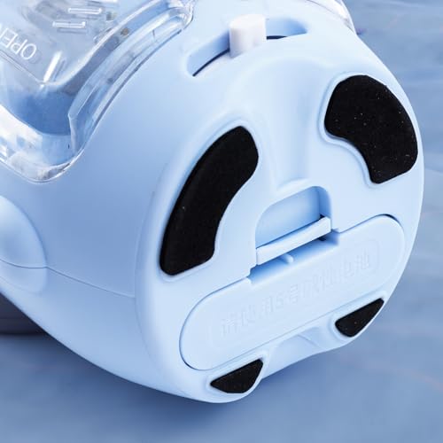 M&G Electric Pencil Sharpener, Portable Pencil Sharpener Cute Cat Design Battery/USB Dual Power Operated Sharpener for Pencils Kids Students Home Classroom School Office - color: Blue