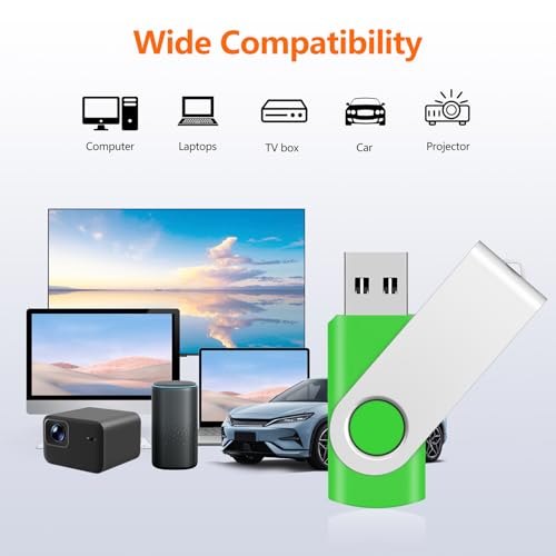 16GB USB Flash Drives Bulk 50 Pack, AreTop USB 2.0 Thumb Drive Bulk | 16GB USB Storage with 50 Pcs Lanyards and Labels, Memory Stick Indicator Design for Data Transfer and Backup - size: 16GB, style: 50PCS