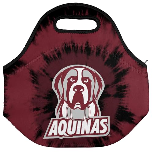 Campus Lab Aquinas College Tie-Dye Soft Neoprene Lunch Bag, Lightweight - color: Aquinas College Saints