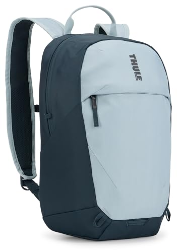 Thule EnRoute 12L Backpack, Tablet or notebook pocket, Convenient storage for daily outings, Easy access front pocket - color: Soft Blue/Darkest Blue, size: 12L