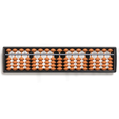 Yellow Mountain Imports Digit Standard Abacus 10.5 Inches - Professional 17 Column Soroban Calculator (Functional and Educational Learning Tool) - size: 10.5 inch