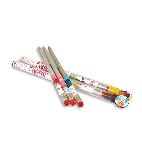 Sweetheart Smencils Cylinder - HB #2 Scented Pencils, 50 Count, Gifts for Kids - color: Sweetheart
