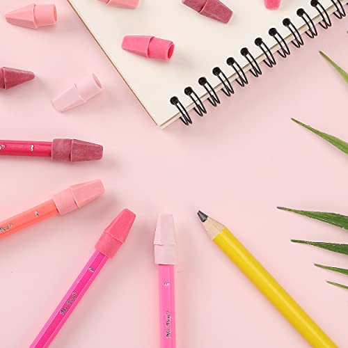 Mr. Pen- Pencil Erasers Toppers, 120 Pack, Pink Shades, Erasers for Pencils | Pencil Top Erasers, Pencil Eraser - color: Pink Shades, size: 120 Pack