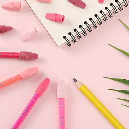Mr. Pen- Pencil Erasers Toppers, 120 Pack, Pink Shades, Erasers for Pencils | Pencil Top Erasers, Pencil Eraser - color: Pink Shades, size: 120 Pack