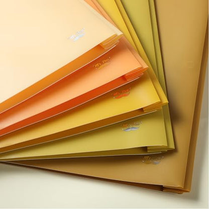 Mr. Pen- Plastic Folders with Pockets and Prongs, 5 Pack, Letter Size | Gold Spectrum, Flexible Plastic Folders with Prongs - color: Gold Spectrum, size: 5 Pack