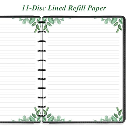 (3-Pack) A4 TUL Discbound Lined Refill Paper, 11-Disc Discbound Ruled Filler Paper, Letter Size 300Sheets / 600Pages Loose-Leaf, 100gsm, 8.5'' x 11'', Leaf - size: 300 Sheets, style: 11-Disc/Letter Size