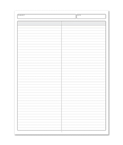 BookFactory 2 Column Columnar Book, Hardbound, 100 Pages - size: 2 Column, style: Laminate Hardbound