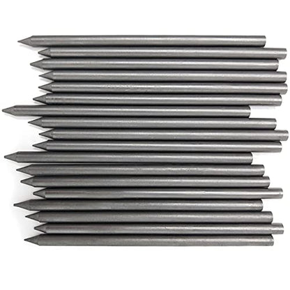 June Gold 5.6 mm, 18 Lead Refills, 2B, 120 mm Length, Sturdy Carrying Case | Extreme Bold Thickness, Sketching, Shading, Blending, Construction, Carpentry - color: 2b Graphite, style: 5.6 mm