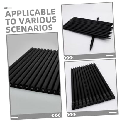20pcs Wooden Hb Pencils for Drawing and Sketching Smooth Writing Ergonomic Grip Art Supplies for Students and Artists