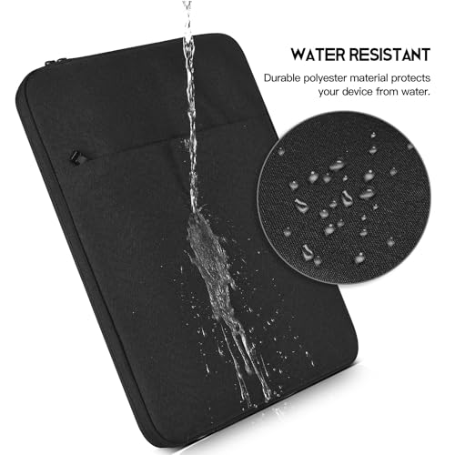 13 inch Laptop Sleeve Case for Surface Laptop 7 6 5 4 13.5, Surface Studio 14.4, Lenovo Yoga 6 13, Dell XPS 13, Dell Inspiron 13, ACER Lenovo DELL ASUS HP 13" Computer Waterpoof Bag(Black) - color: Black, size: 13 inch