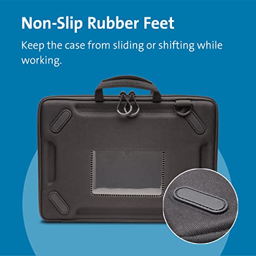 Kensington Stay-On Case for 14-Inch Chromebooks & Laptops – Protective, Durable, Slim Design for Classroom & Travel - size: 14" Hard