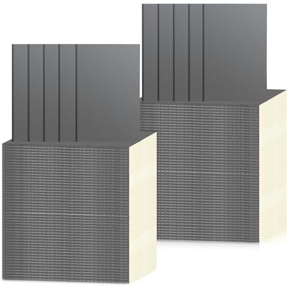 Handepo 100 Pack A5 Composition Notebooks Bulk 5"x8" Wide Ruled Gray Soft Cover Journals, 60 Pages Journals Bulk School Supplies for Students Classroom Office - color: Gray, size: A5