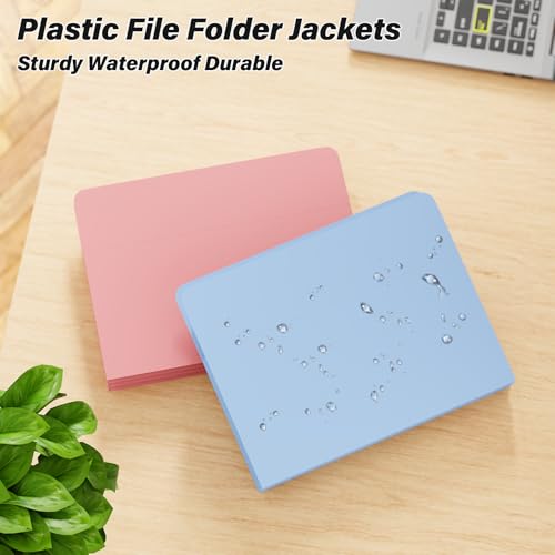Ansook Expanding File Pockets 3.5" Expansion,6 Pack Extra Capacity Poly File Pockets,Heavy Duty Letter Size File Pockets for Cabinet with Straight-Cut Tab,Holds 8.5" x 11" documents & Manila Folder - size: 3.5" Expansion, style: LETTER (8.5 "x 11")
