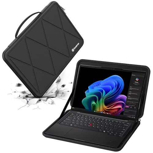 Smatree Hard EVA Protective Sleeve Case Compatible for 12 inch Lenovo ThinkPad X12 Gen 2 Detachable, for 13.3 inch Lenovo ThinkPad Z13 Gen 2/1 Notebook Bag (X8017T) - color: X Series-Black, size: For 12 inch Lenovo ThinkPad X12 Gen 2(X8017T)