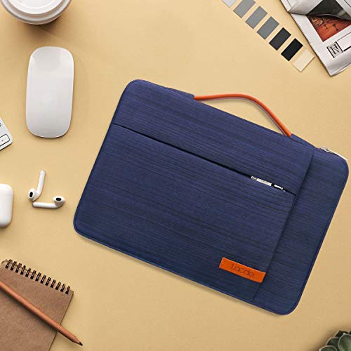 Lacdo 360° Protective Tablet Sleeve Case for 13 inch New iPad Air M4 M3 M2 2026-2024, 13-inch iPad Pro M5 M4 2025-2024, 12.9 inch iPad Pro 6 5 4 3, iPad Pro Air 13 inch Sleeve, Tablet Case Bag, Blue - color: Blue, size: New iPad Pro Air 12.9-13 Inch