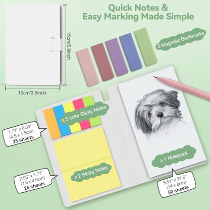 DazSpirit 61PCS Aesthetic College School Supplies Set with Cute Pencil Case | Pastel No Bleed Highlighters, Gel & Erasable Pens, Mechanical Pencils, Refills & Sticky Notes, Complete Stationery Kit - color: Green