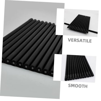20pcs Wooden Hb Pencils for Drawing and Sketching Smooth Writing Ergonomic Grip Art Supplies for Students and Artists