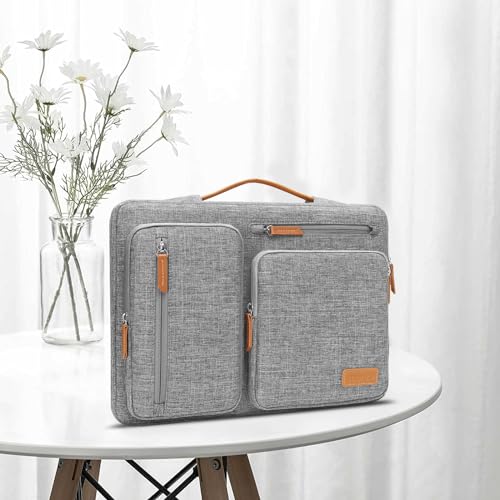 MOSISO 360 Protective Laptop Case 13 inch, 13 inch Laptop Sleeve Compatible with MacBook Air M5 M4 M3 M2 M1 2026-2018/Neo/Pro M2 M1, Side Open Carrying Case with 4 Zipper Pockets&Handle, Gray - color: Gray, size: 13 inch