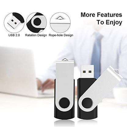 KEXIN 64GB USB Flash Drives 10 Pack - Thumb Drive USB Stick Jump Drive USB 2.0 - color: Colorful, size: 64G