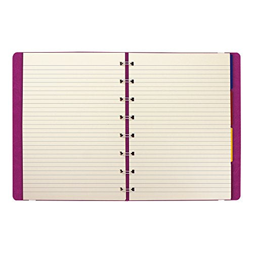 Filofax Refillable Notebook, Fuchsia (B115011U) - color: Fuchsia, size: A5 Size