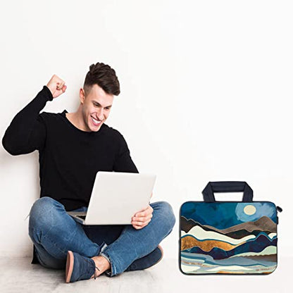 AMARY Laptop Sleeves 11.6" 12" Laptop Handle Bag Neoprene Notebook Carrying Pouch Chromebook Sleeves case (AMR12-07) - color: Amr12-07