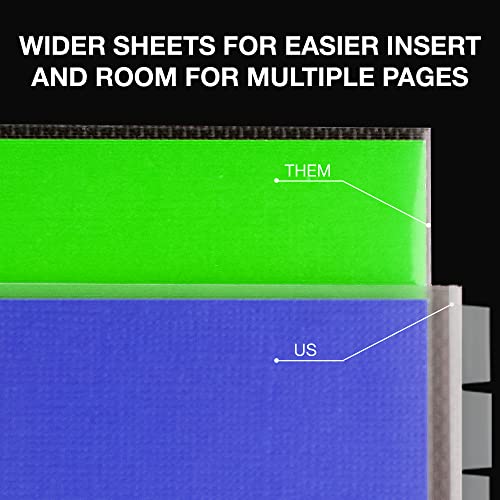 SAMSILL Tabbed Sheet Protector Family - style: 8 Tab Divider