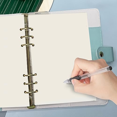 Harphia A5 Planner Paper Refills, 100gsm Thicker Blank Paper for Filofax, 6 Ring Binder - color: Blank Paper, size: A5