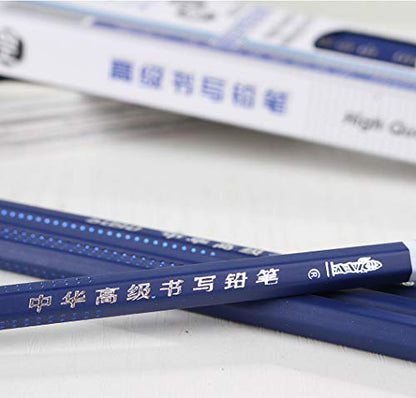 YYMIYU 12 new non-slip 2H writing pencils log drawing pencils