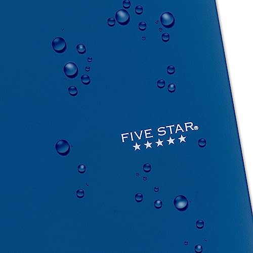 Five Star Spiral Notebook + Study App, 3 Pack, 3 Subject, College Ruled Paper, Fights Ink Bleed, Water Resistant Cover, 8-1/2" x 11", 150 Sheets, Green, Red, Blue (820193) - color: Forest Green, Fire Red, Pacific Blue, size: 3 Pack