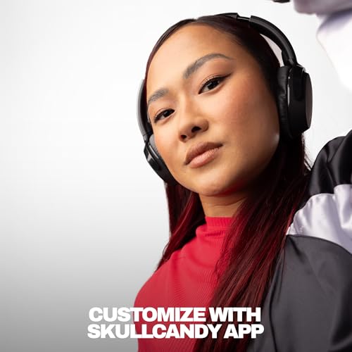 Skullcandy Riff Wireless 2 On-Ear Bluetooth Headphones, Up to 34 Hrs Battery, Foldable Lightweight Design, Convenient for Travel with Included 3.5mm AUX Cable, Microphone for iPhone Android - Black - color: True Black, style: Riff Wireless 2