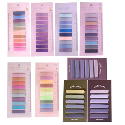 1560Pieces Tabs Sticky Index Tabs Writable and Repositionable File Tabs Flags for Pages or Book Markers Reading Notes Classify File