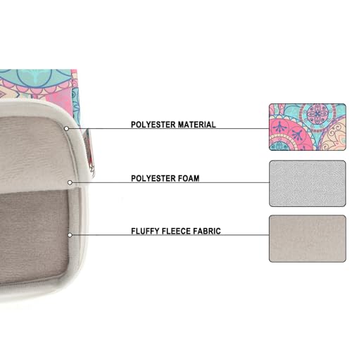 Notebook Computer 13-13.3-inch Notebook case, Suitable for MacBook Air/Pro 13 /Pro 14, HP Dell ASUS Lenovo Notebook, Polyester Upright Computer case with Pocket (Bandanna) - color: Bandanna, size: 13 inch/13.3 inch
