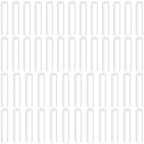 50PCS Mechanical Pencil Eraser Refills, White Refill Erasers for Retractable Eraser Pen, Universal Traceless Eraser Replacement for Office Notebook Drafting (5x25mm) - color: White,50pcs,5x25mm