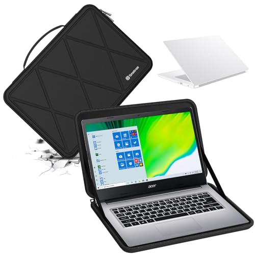 Smatree Hard EVA Protective Sleeve Case Compatible for 14 inch Acer Spin 3 Laptop-SP314-55-34UR, for 14 inch Acer Spin 3 SP314-55N-76EX 2 in 1 Laptop Notebook Bag (X8029) - color: X Series-Black, size: For 14 inch Acer Spin 3 SP314-55-34UR(X8029)
