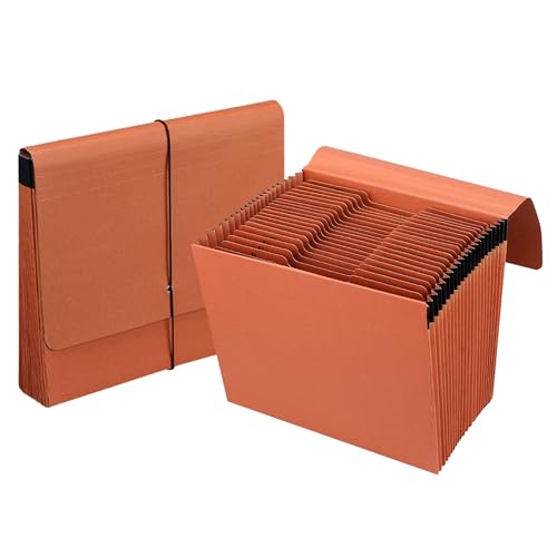 Heavy Duty Expanding File Folder Organizer,21 Pockets Accordion File Organizer,A-Z,1/3 Cut Tabs,Letter Size,17.5Inch Expansion - style: 1 Pack-21 Pockets