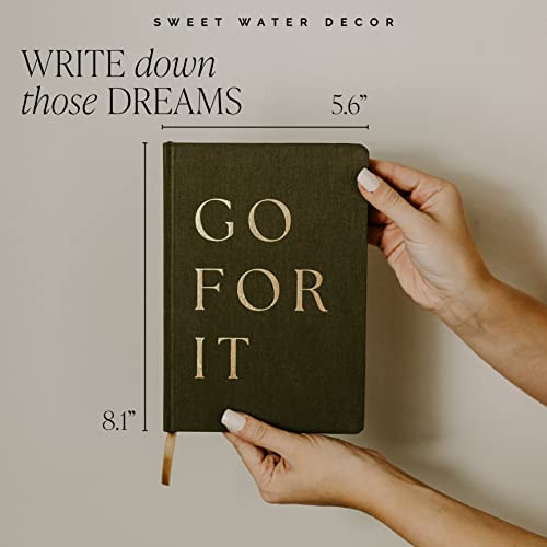 Sweet Water Decor Cute For I Know The Plans I Have For You Journal - Religious Journal for Church Notes and Bible Study Notes - Fabric Journal with Ribbon Bookmark - style: For I Know The Plans I Have For You