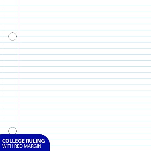 BAZIC PRODUCTS 1-Subject Wireless Notebook, College-Ruled, 80 Ct, 24-Case | 80 college-ruled sheets, flat glue-bound spine, 10.5 x 8 in, No wire to snag - size: 24-Pack