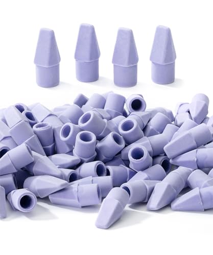 Mr. Pen- Pencil Erasers Toppers, 120 Pack, Purple, Erasers for Pencils | Pencil Top Erasers, Pencil Eraser - color: Purple, size: 120 Pack