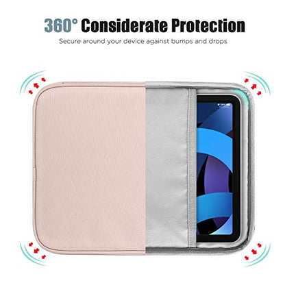 TiMOVO 9-11" Tablet Sleeve Bag for iPad 11-inch A16 2025, iPad 10.9"/10.2"| Air 11 Inch/5th/4th Gen. 10.9", Galaxy Tab A9+/A11Plus 11", Protective Bag with Pocket, Pink - color: Ad-Pink, size: 9-11 Inch