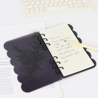 Multibey A6 Refill Paper, 3-Pack Planner Insert for A6 Binder, 100GSM Thick Refillable Paper, 6-Hole Filler Inserts, Loose Leaf Paper, 135 Sheets (270 Pages), Blank/Lined/To Do Inserts