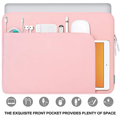 Lacdo Chromebook Case 11 Inch Laptop Sleeve for 11.6" Acer Samsung Dell Lenovo Chromebook ASUS L210 C202 / HP Stream, 11.6" MacBook Air, 13" Surface Pro 11th Copilot+PC/10/9/8/X/7 Computer Bag, Pink - color: Pink, size: 11-11.6 Inches