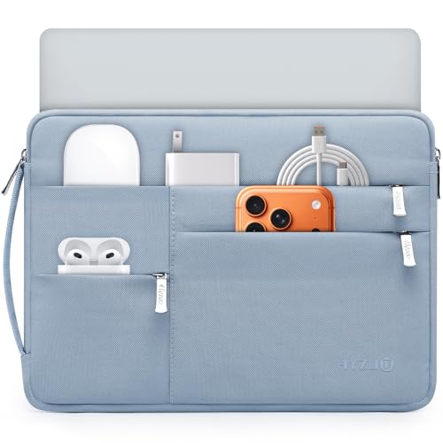 HYZUO 13 Inch Laptop Case Sleeve Bag for MacBook Air 13 M5 A3449 M4 M3 M2 M1 2026-2018, 13" MacBook Neo 2026 A3404, MacBook Pro 13 M2 M1 2026-2016, iPad Air/Pro 13, Surface Pro, XPS 13, Pale Blue - color: Pale Blue, size: 13 Inch