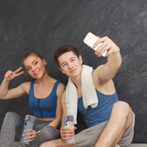 30 Pack Water Bottle Bulk 17 oz Plastic Sports Water Bottles for Kids Adult | Leak Proof Reusable Portable Large Drinking Cups for School Gym Outdoor Fitness,Grey