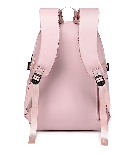 Acmebon Girl Roomy Fashion Laptop Backpack Set Casual Daypack Set for Women Purple - color: Purple