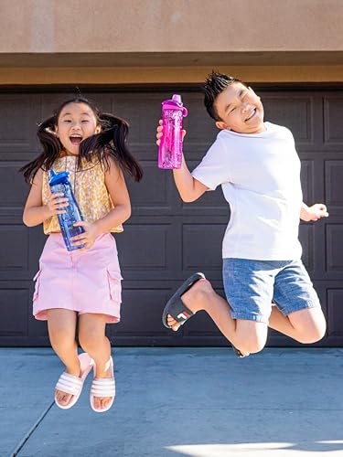 Pogo BPA-Free Tritan Plastic Water Bottle with Chug Lid, 32 Oz, Grey - color: Grey, size: 32 Ounces