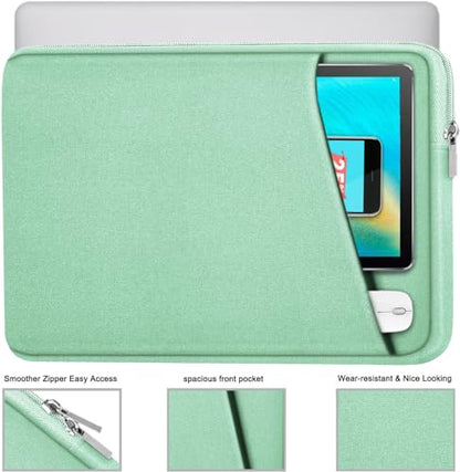 Askuko Laptop Case 14 inch, Shockproof Protective Computer Cover, Durable Carrying Bag Laptop Sleeve Compatible with 14"" MacBook Air/Pro HP Asus Lenovo Notebook, Light Blue - color: Light Blue, size: 14 inch