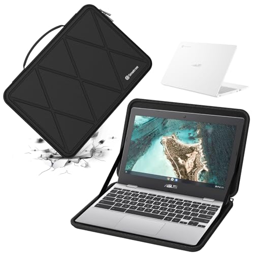 Smatree Hard EVA Protective Sleeve Case Compatible for 11.6 inch ASUS Chromebook CX1 (CX1101), 13.3 inch ASUS ProArt PZ13 (HT5306) Copilot +PC, Laptop Notebook Bag (X8017) - color: X Series-Black, size: For 11.6 inch ASUS Chromebook/ProArt PZ13(X8017-1)