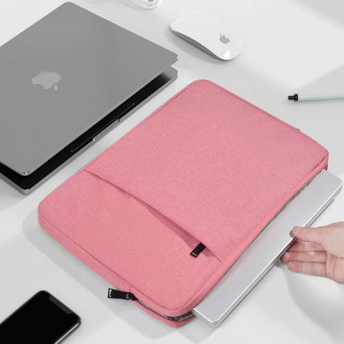 CAAORDKSO 11.6-12.3 Inch Laptop Sleeve for Lenovo 11.6" 300e 500e Chromebook, Dell Latitude 3190 11.6", Samsung Chromebook Plus 12.2", acer Chromebook Spin 511 11.6", 12-13" Microsoft Surface Pro,Pink - color: Pink